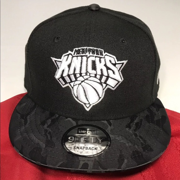 New Era Accessories New Era 9fifty New York Knicks Camo Snapback Hat Poshmark